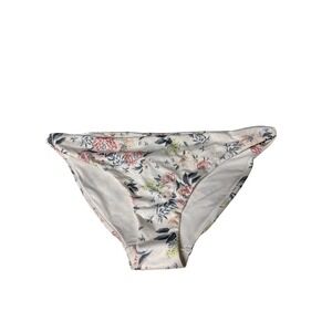 H&M Bikini Bottom Size 14 Floral Printed Mid Rise Women Swimwear Comfortable NWT